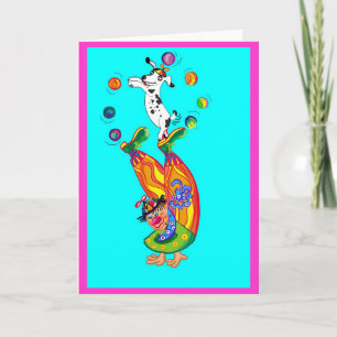 Tarjeta Payaseando (en blanco dentro)