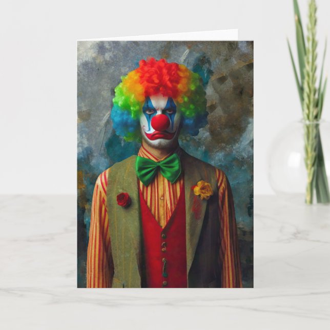 Tarjeta Payaso 2 (Anverso)