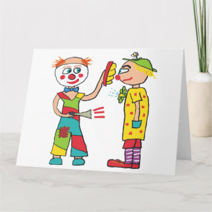 Tarjeta Payasos