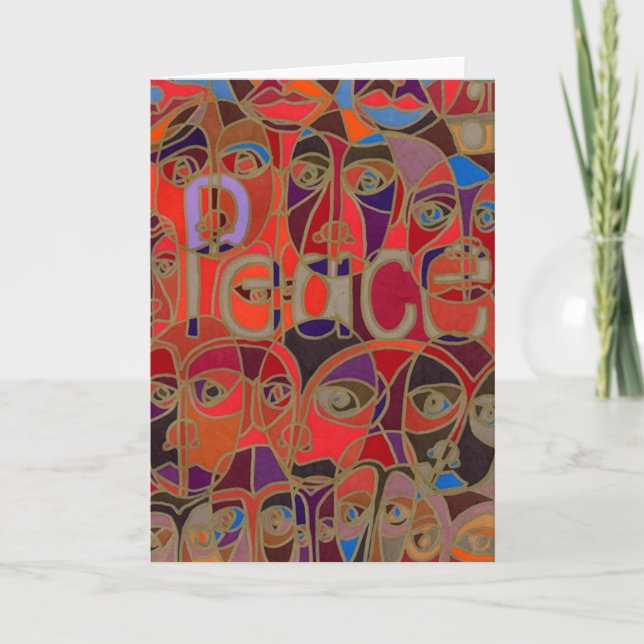 Tarjeta paz (Anverso)