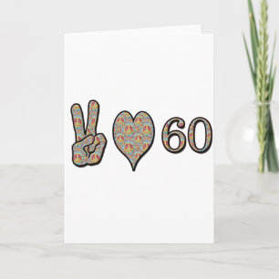Tarjeta Paz Amor 60