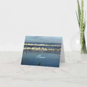 Tarjeta Paz - cita de la biblia