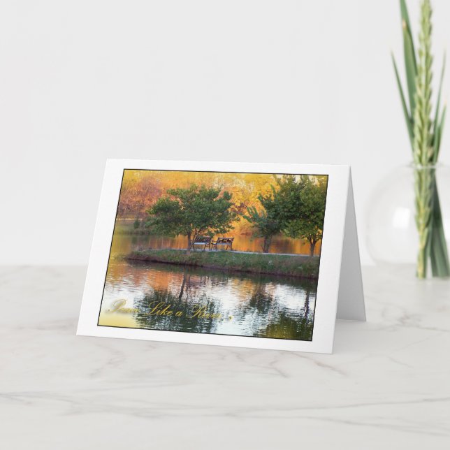 Tarjeta Paz como un río (Anverso)