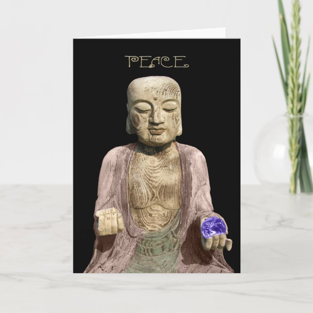 Tarjeta Paz de mundo (Anverso)