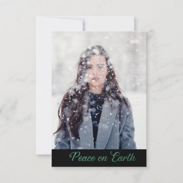 Tarjeta Paz en la Tierra (Anverso)