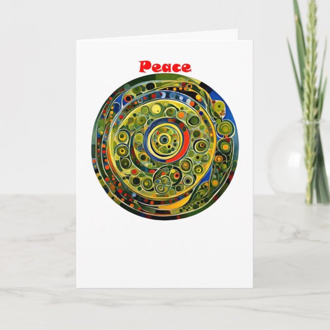 Tarjeta Paz - Español (Anverso)