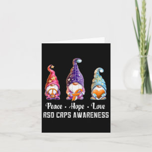 Tarjeta Paz Esperanza Amor Gnomes Rsd Crps Conciencia