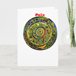 Tarjeta Paz - Francés