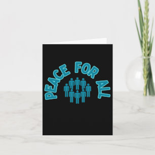 Tarjeta Paz Para Todos Pegatinas Pegatina De Paz Un Mundo