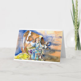 Tarjeta Paz y abundancia