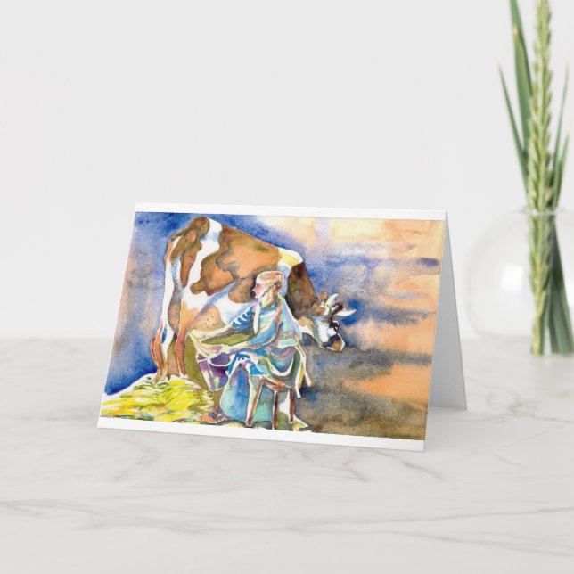 Tarjeta Paz y abundancia (Anverso)