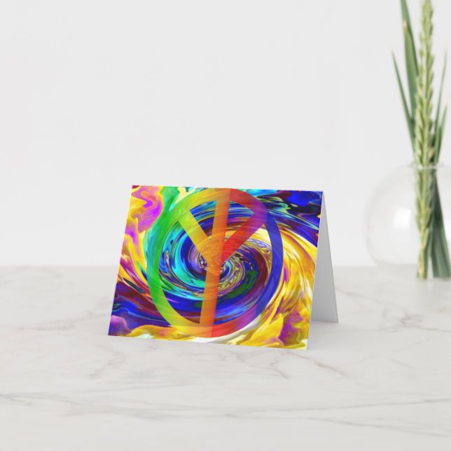 Tarjeta Paz y armonía_ (Anverso)