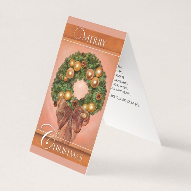 Tarjeta Peace and Love (Anverso)