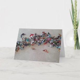 Tarjeta Peace Crane Notecards