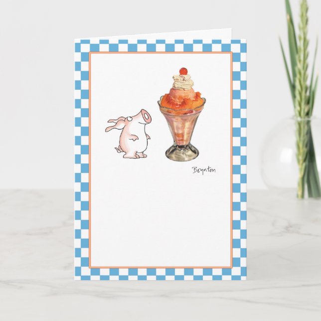 TARJETA PEACH SUNDAE (Anverso)