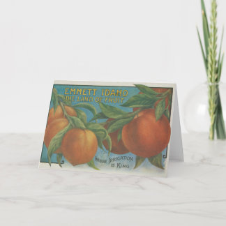 Tarjeta Peaches
