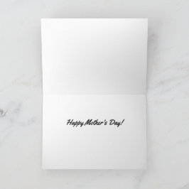 Tarjeta Peaches Kitten Feliz Día de la Madre
