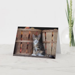 Tarjeta Peaches Kitten Feliz Día de la Madre