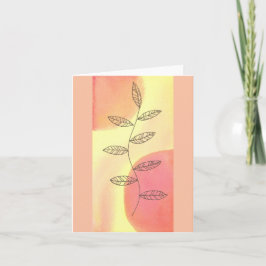 Tarjeta Peachy Vine Card