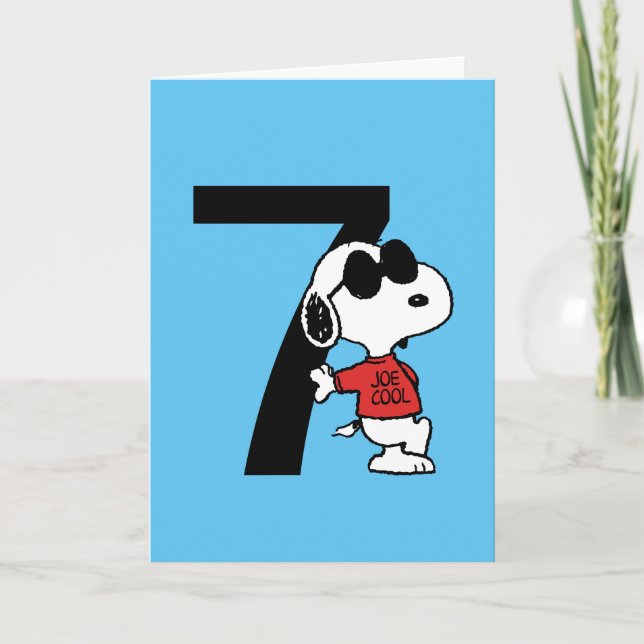 Tarjeta PEANUTS | Cumpleaños feliz de Snoopy (Anverso)