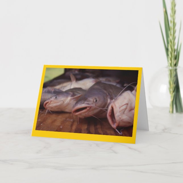 Tarjeta "Peces silvestres" (Anverso)