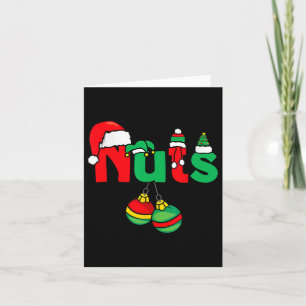 Tarjeta Pechos Nueces Parejas Coincidentes Castañas Divert