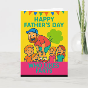 Tarjeta Pedo con Amor: Un Clásico del Día del Padre