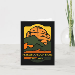 Tarjeta Peekaboo Loop Trail - Bryce Canyon Horseback Ridin