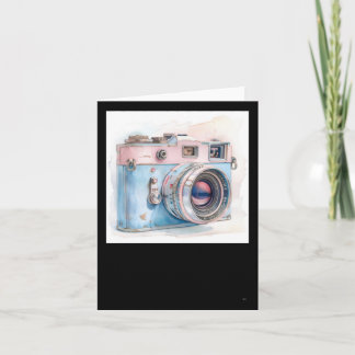 Tarjeta Pegatina de cámara