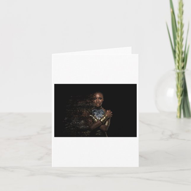 Tarjeta Pegatina de Dispersión de Reina Negra (Anverso)