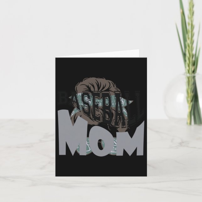 Tarjeta Pegatina de mamá (Anverso)