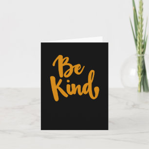 Tarjeta Pegatina de presupuesto positivo de Be Kind