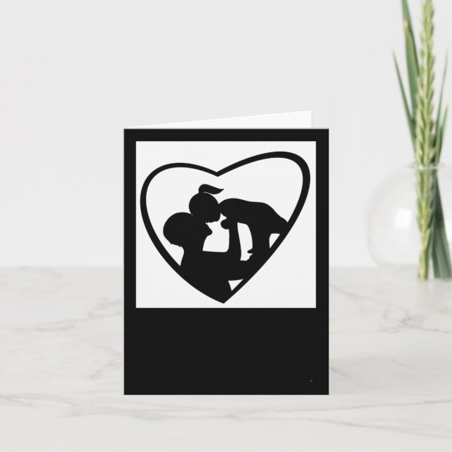 Tarjeta Pegatina de Vibraciones del Día del Padre  (Anverso)