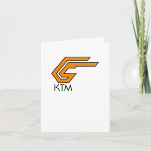 Tarjeta Pegatina del logotipo de Ktm1