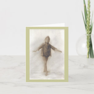 Tarjeta Peggy como duende