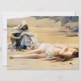 Tarjeta Pelagia y Philammon (Muerte de un santo hermoso)