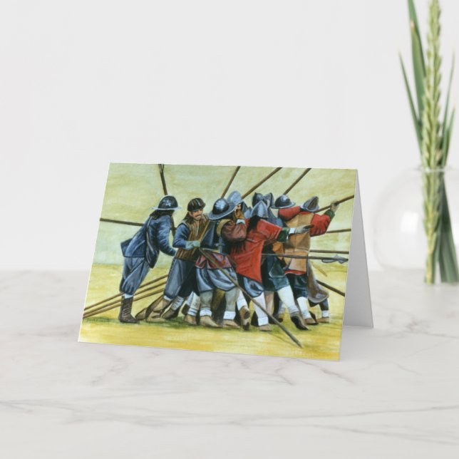 Tarjeta Pelea de Tutbury (Anverso)