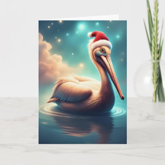 Tarjeta Pelican Noel (Anverso)