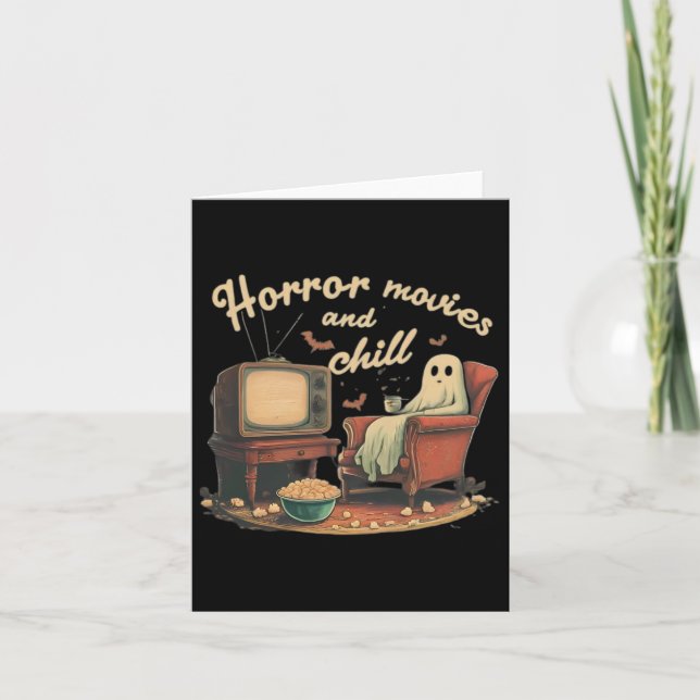 Tarjeta Películas Y Chill Ghost (Anverso)