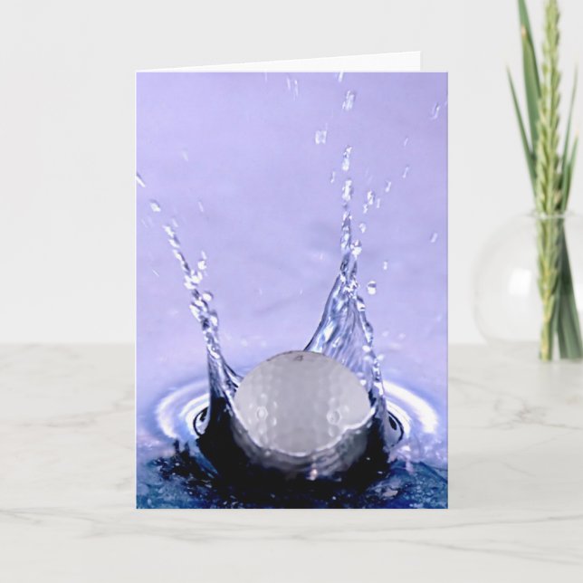 Tarjeta Peligro del agua (Anverso)