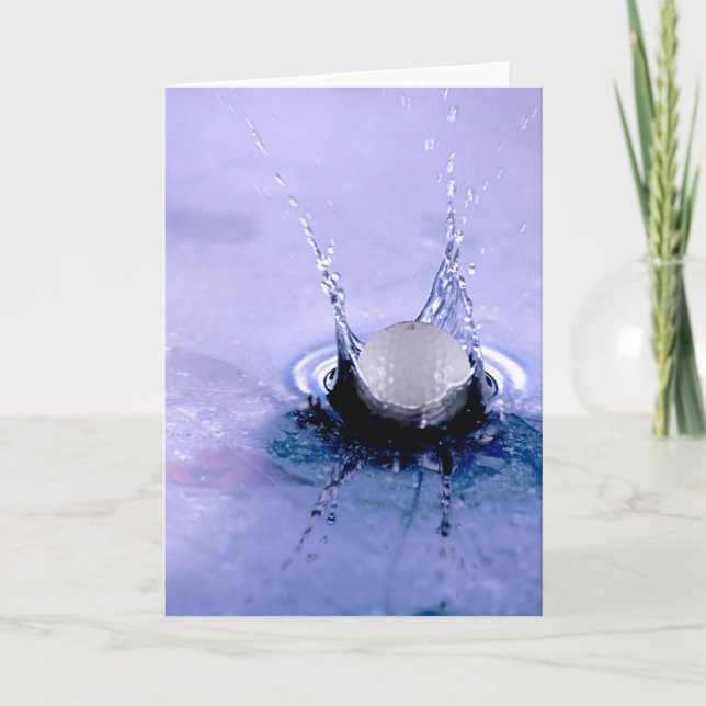Tarjeta Peligro del agua (Anverso)