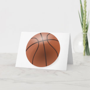 Tarjeta Pelota de baloncesto