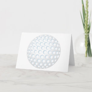Tarjeta Pelota de golf