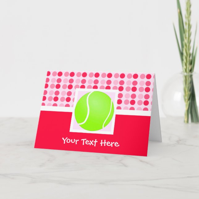 Tarjeta Pelota de tenis (Anverso)