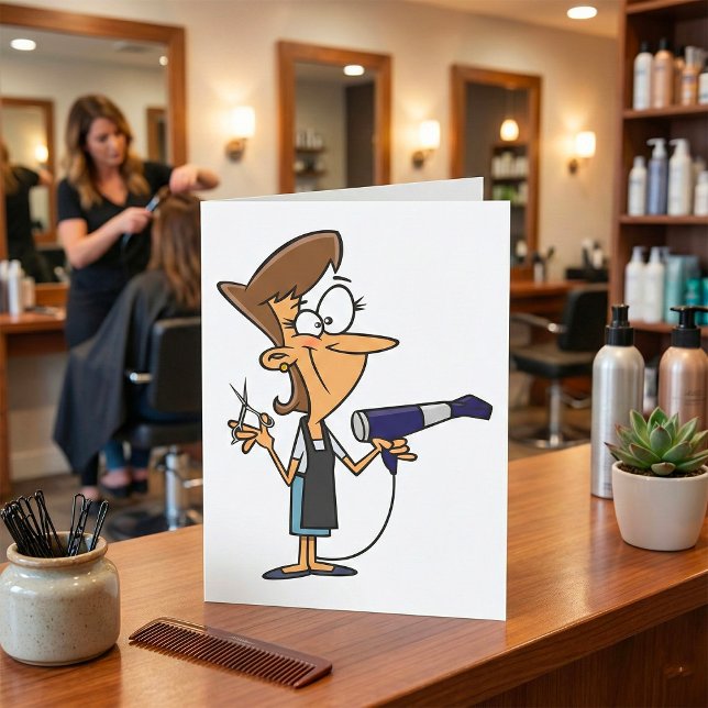 Tarjeta Peluquería Con Tijeras (Subido por el creador)