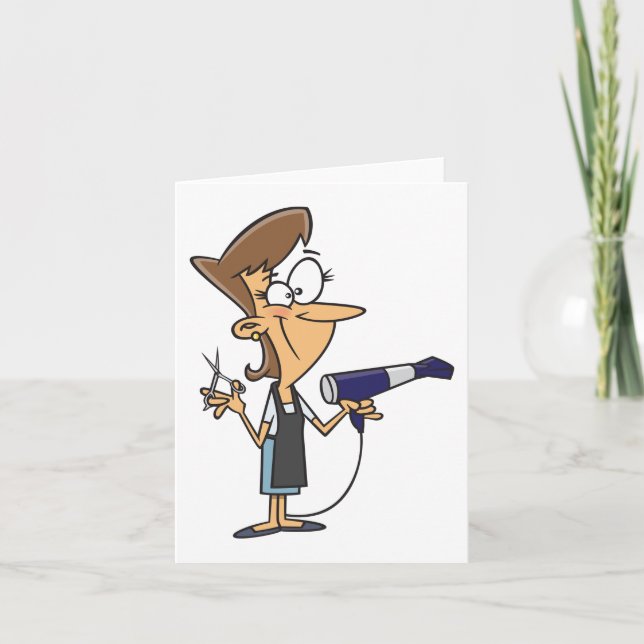 Tarjeta Peluquería En El Trabajo (Anverso)