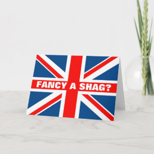 Tarjeta Pelusa de Union Jack