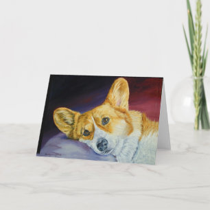 Tarjeta Pembroke Welsh Corgi