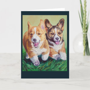 Tarjeta Pembroke Welsh Corgi
