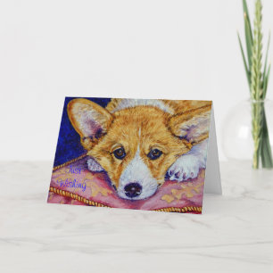 Tarjeta Pembroke Welsh Corgi Card